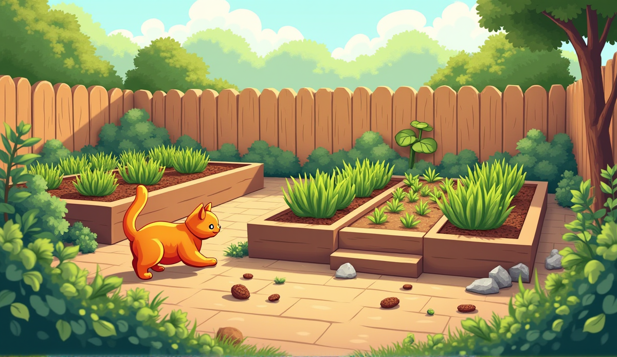Cat Proofing Your Garden and Vegetable Patch