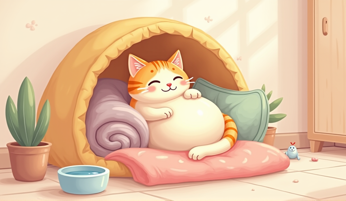 Signs a Cat Is About To Give Birth