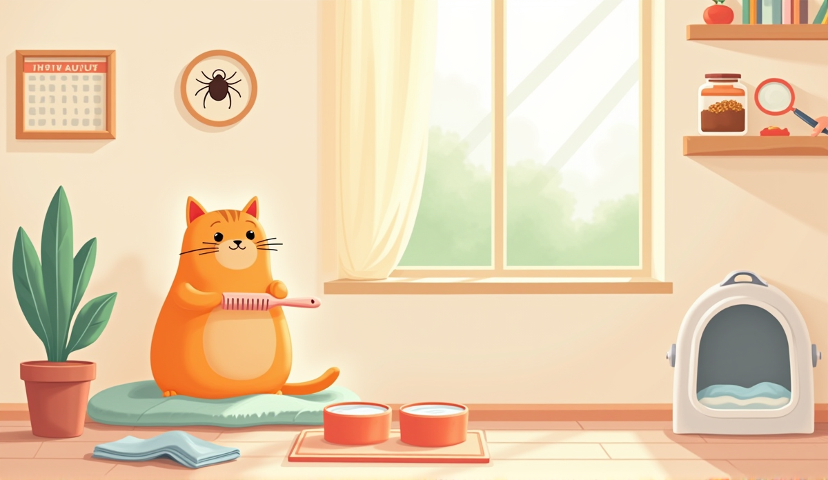 Year Round Flea and Tick Prevention Plan for Cats