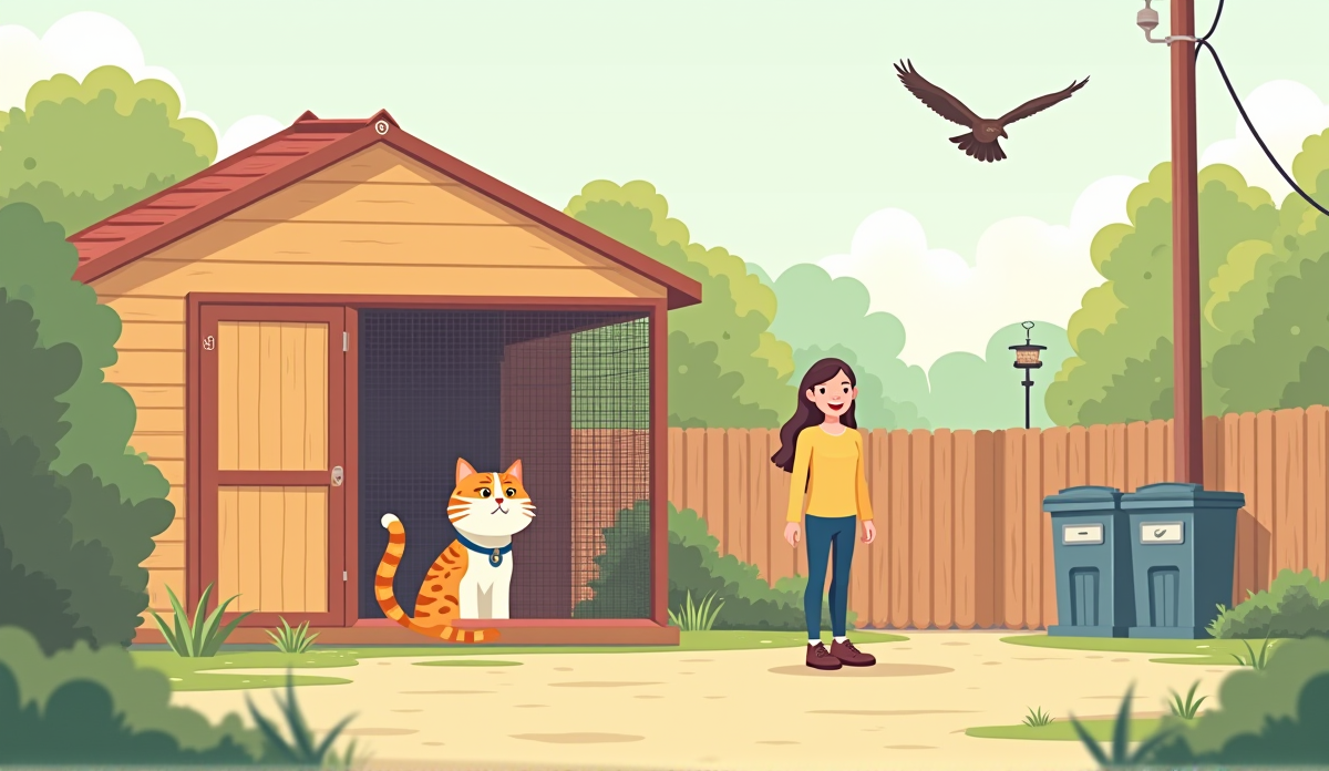 Outdoor Predator Risks for Cats